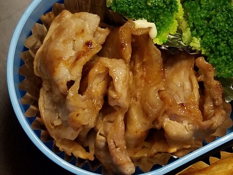 豚モモ肉のオイマヨ炒め